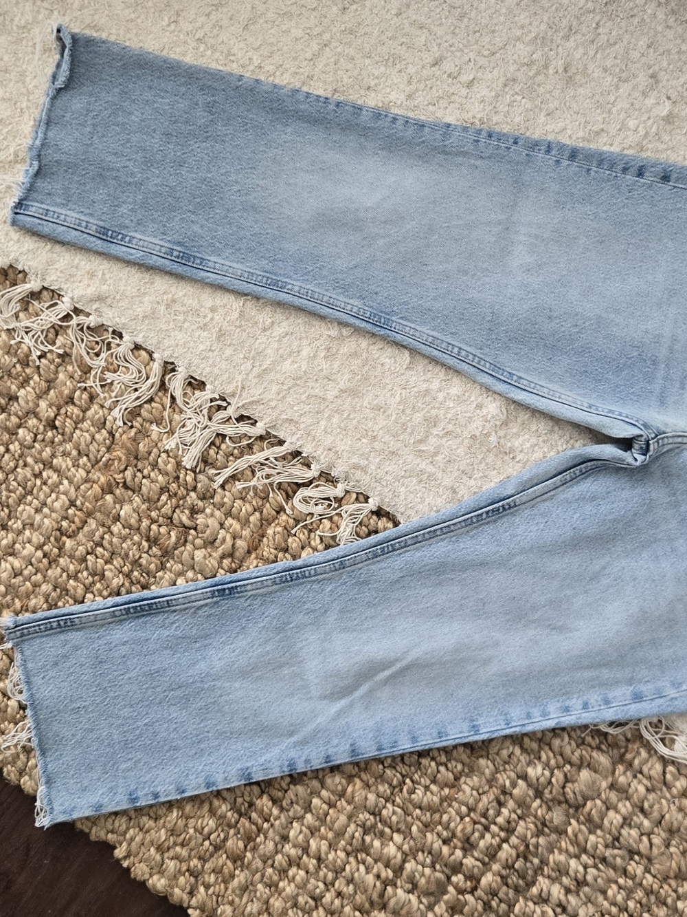 Zara The '90s High Rise Straight Jeans